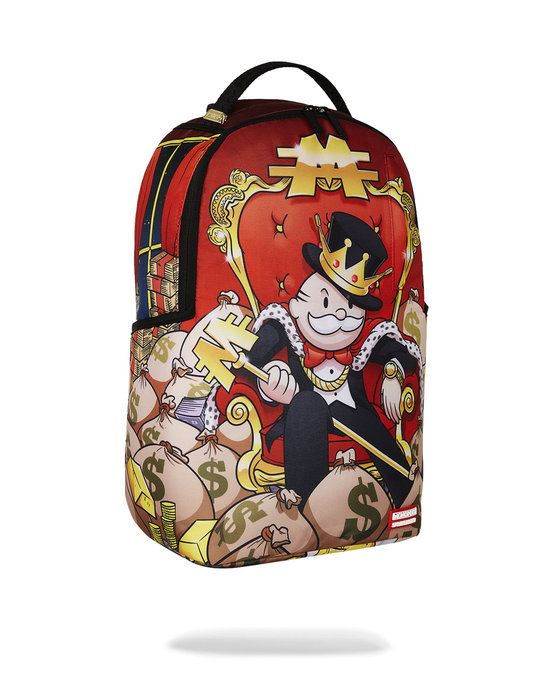Limited Edition MONOPOLY GOLD EMPIRE THRONE BACKPACK