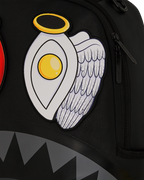 Limited Edition SPLIT SAINT VELCRO REMOVABLE 6 EYES SHARK BACKPACK