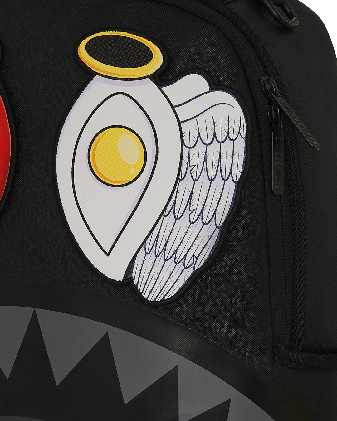 Limited Edition SPLIT SAINT VELCRO REMOVABLE 6 EYES SHARK BACKPACK