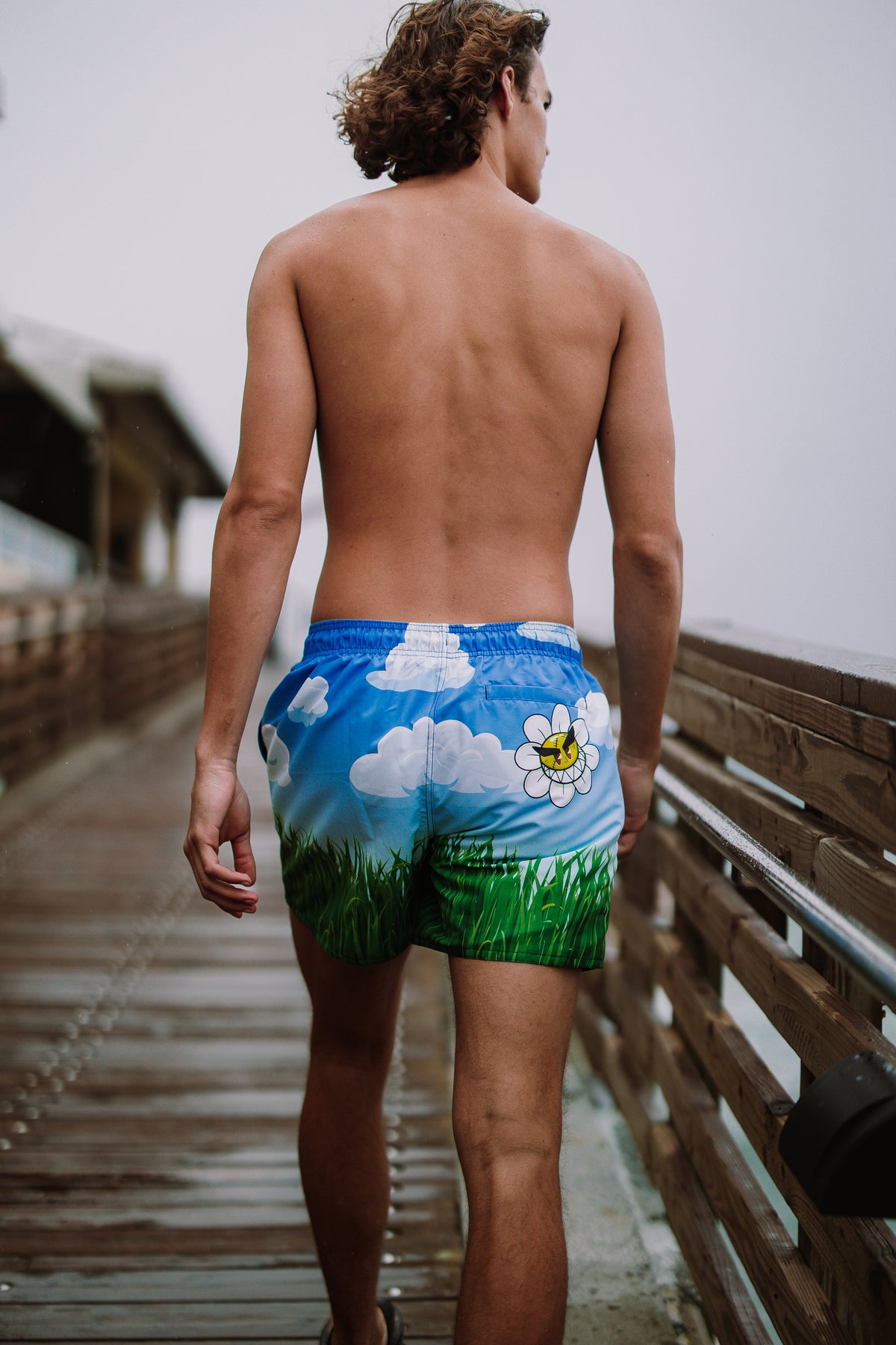 Limited Edition CRAZY DAISIES SWIM SHORTS