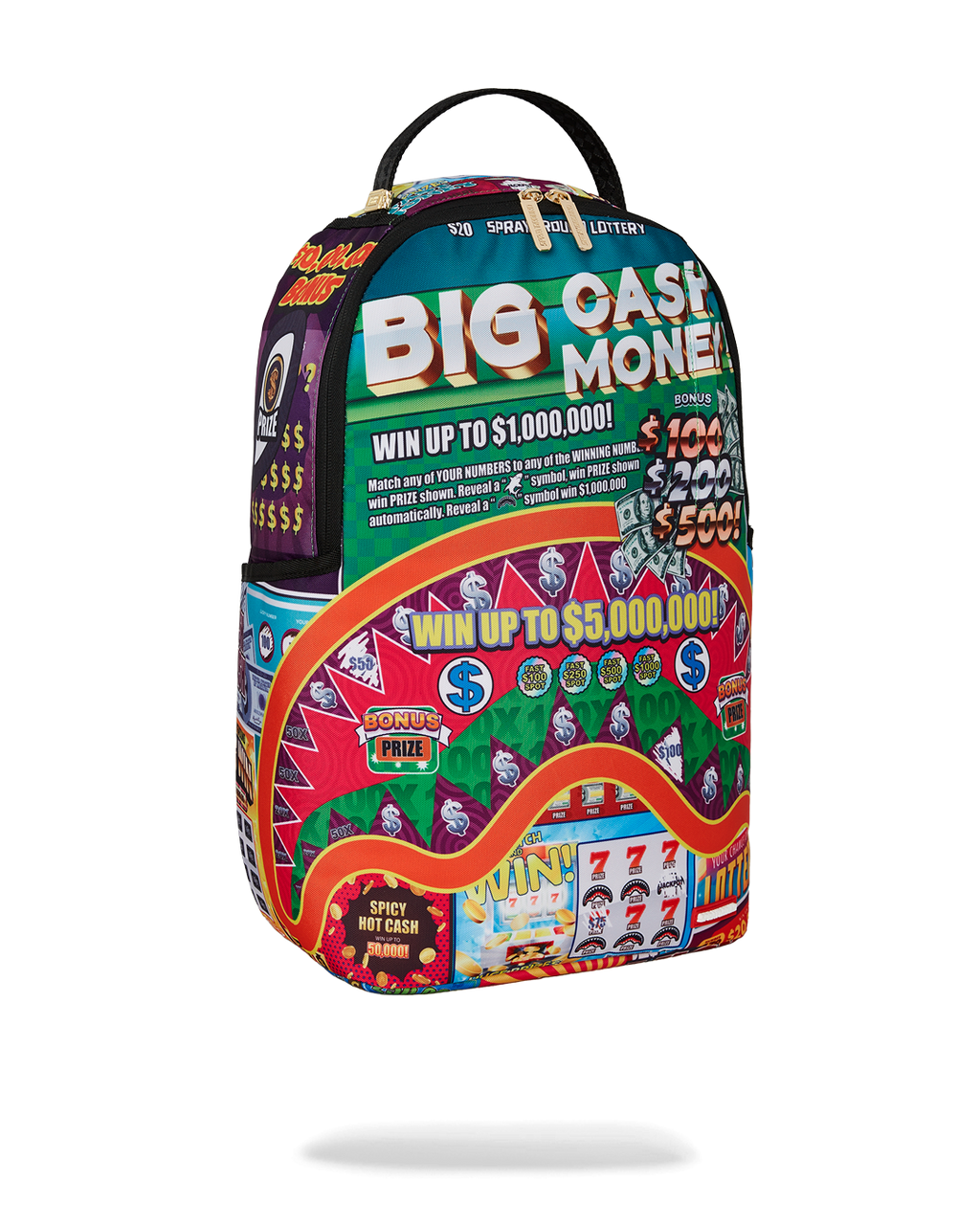 Limited Edition BIG MONEY BIG MONEY BACKPACK COMES WITH SCRATCH OFF PLAYING CARD