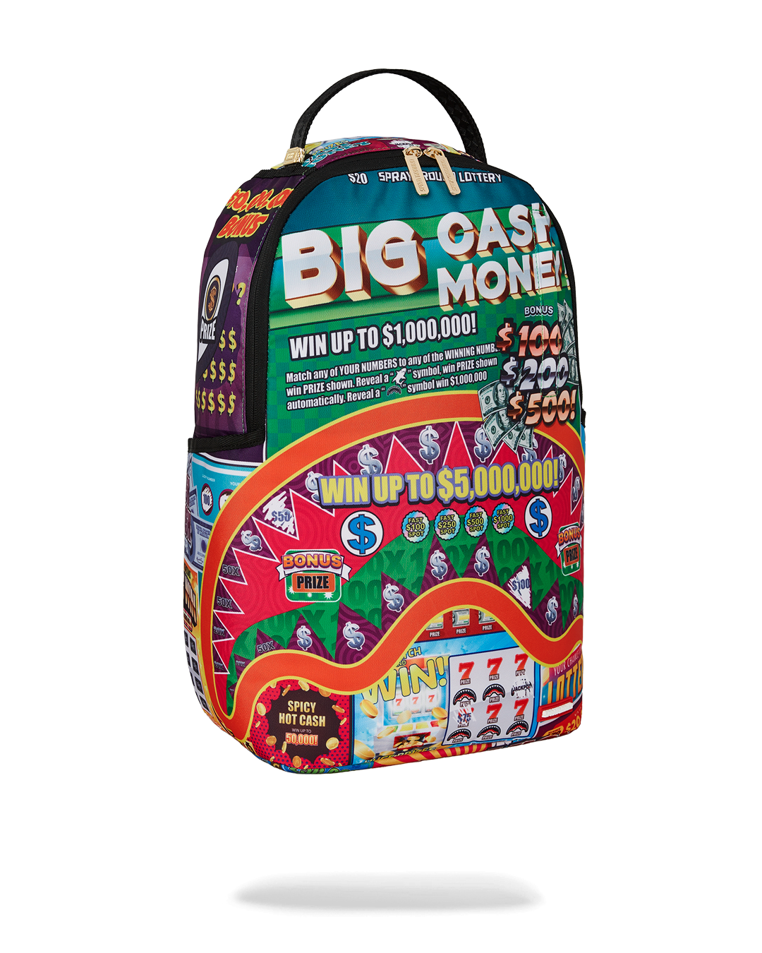 Limited Edition BIG MONEY BIG MONEY BACKPACK COMES WITH SCRATCH OFF PLAYING CARD