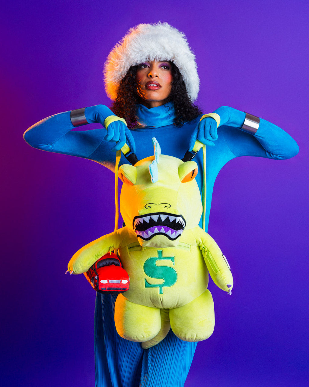 Limited Edition RUGRATS REPTAR GROWL PLUSH BACKPACK