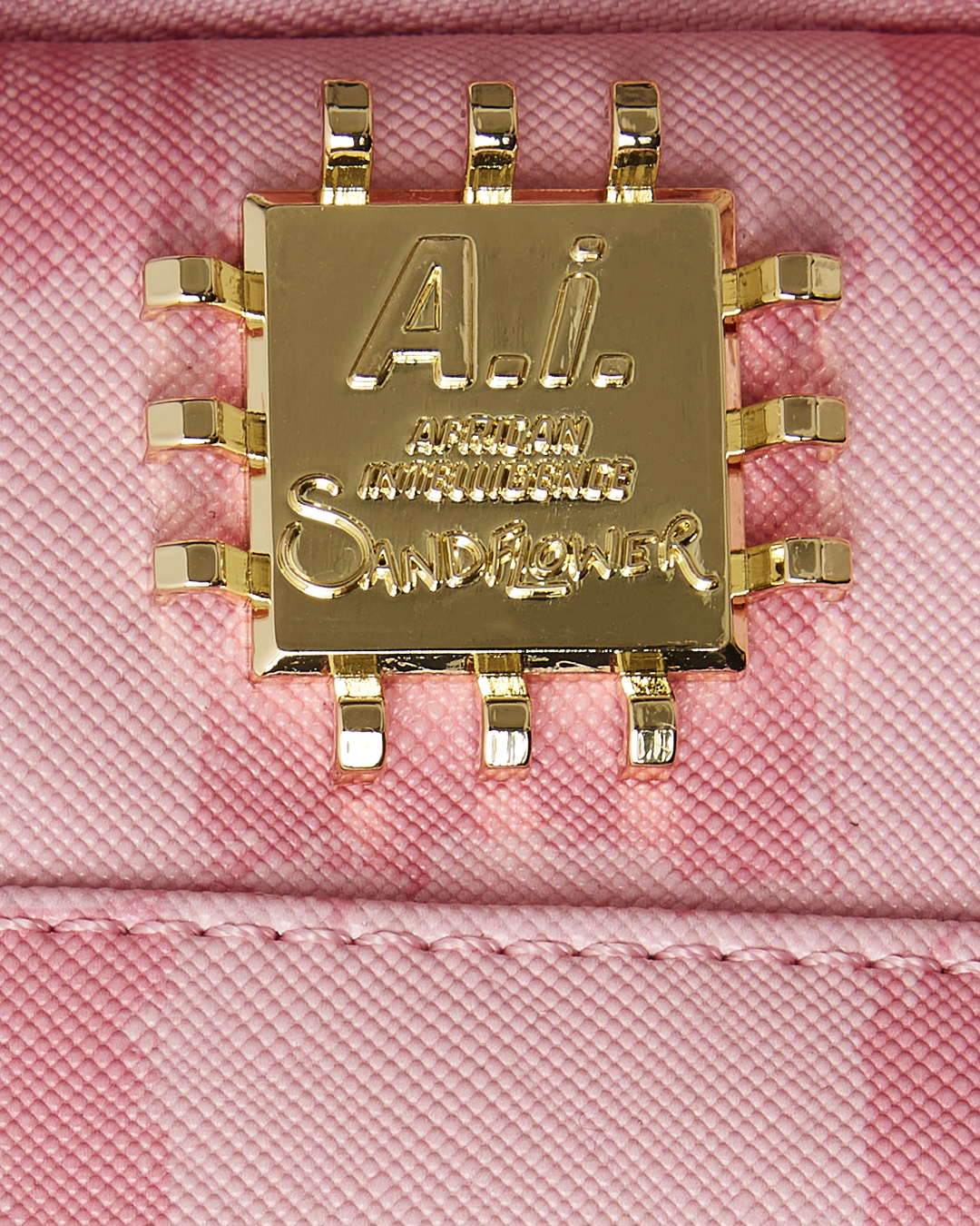 Limited Edition A.I. AFRICAN INTELLIGENCE MESSAGE FROM THE FUTURE BACKPACK - SANDFLOWER COLLAB