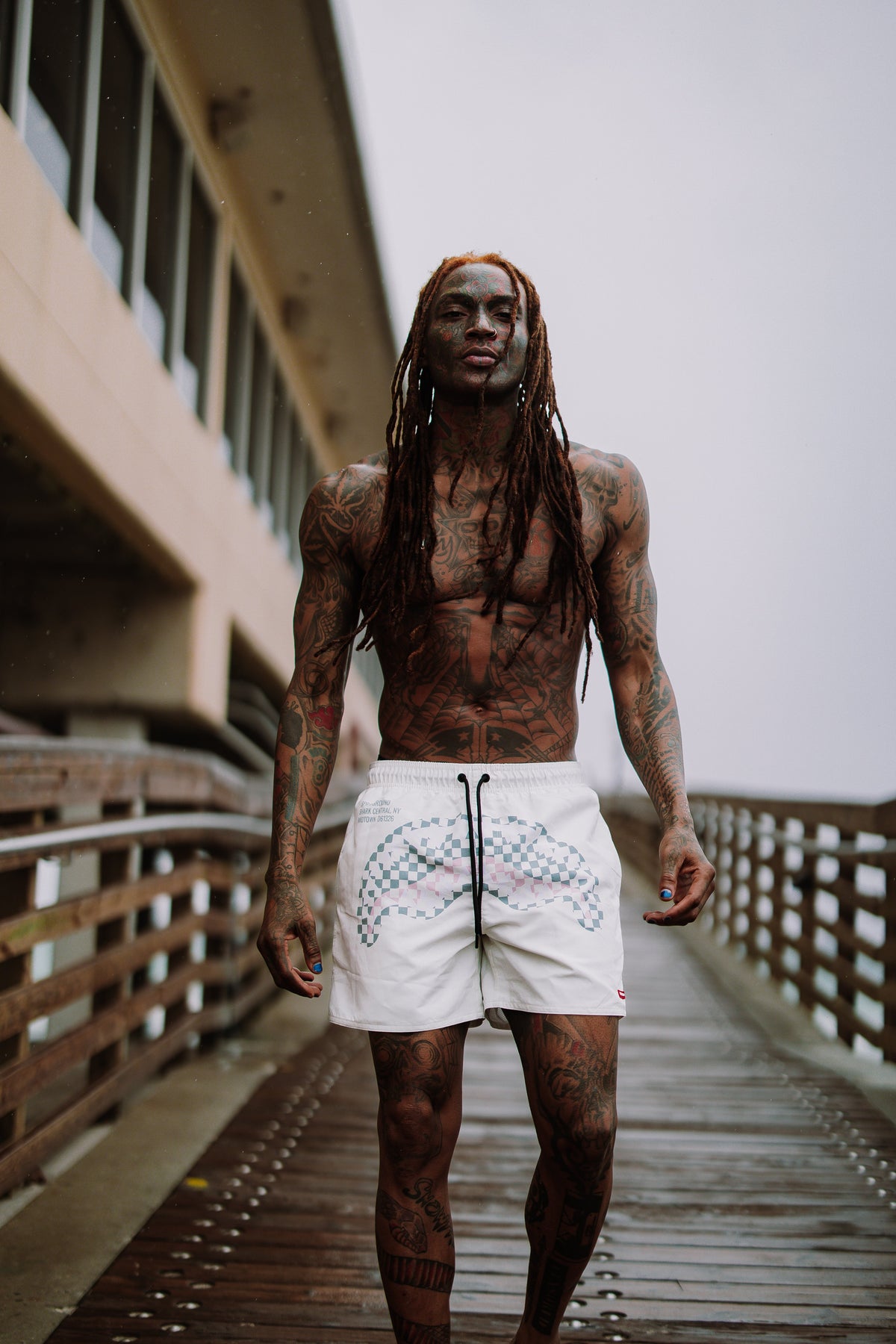 Limited Edition SHARK CENTRAL DYNAMIC SWIM SHORTS