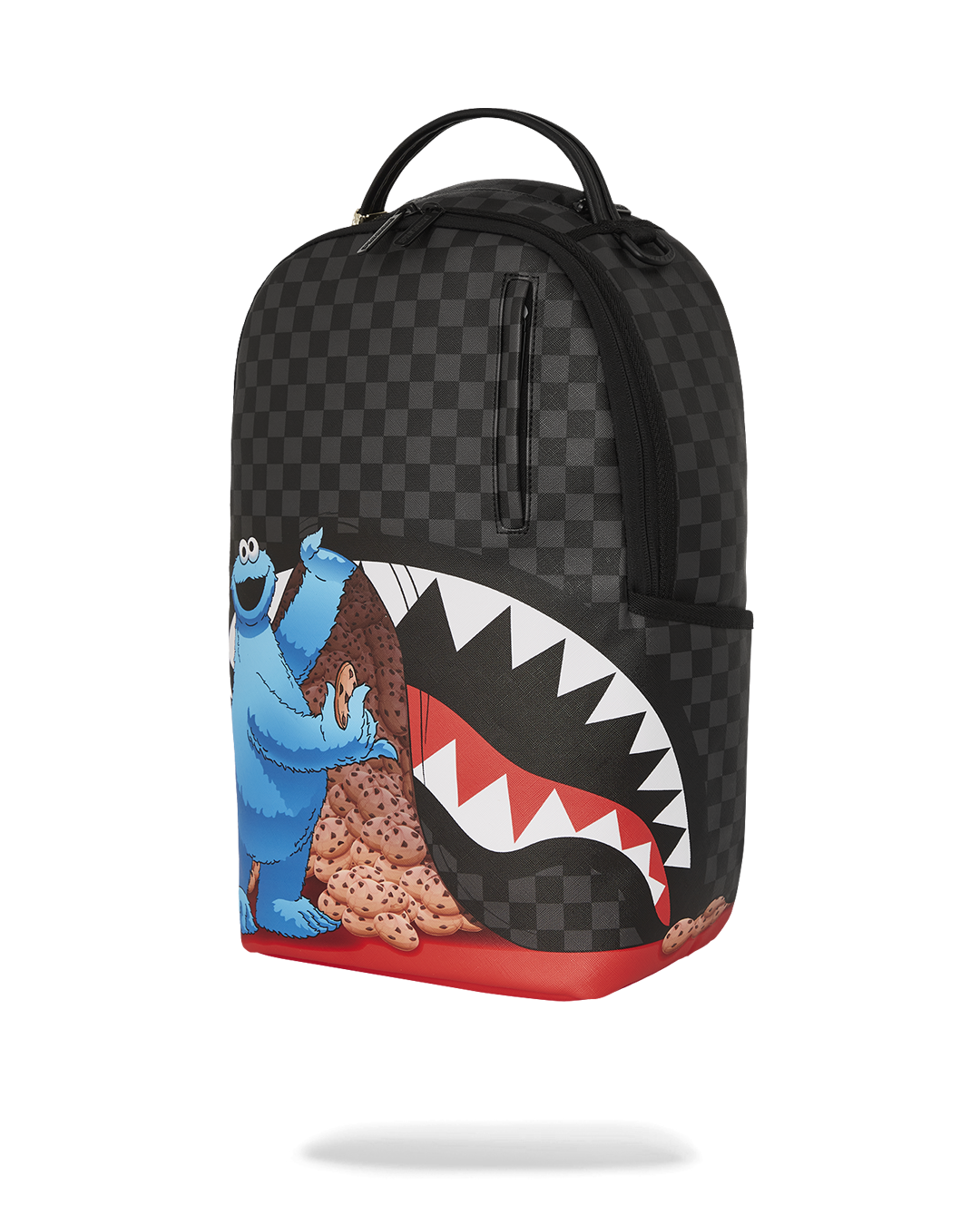 Limited Edition SESAME STREET COOKIE MONSTER SNACK ATTACK DLXSV BACKPACK