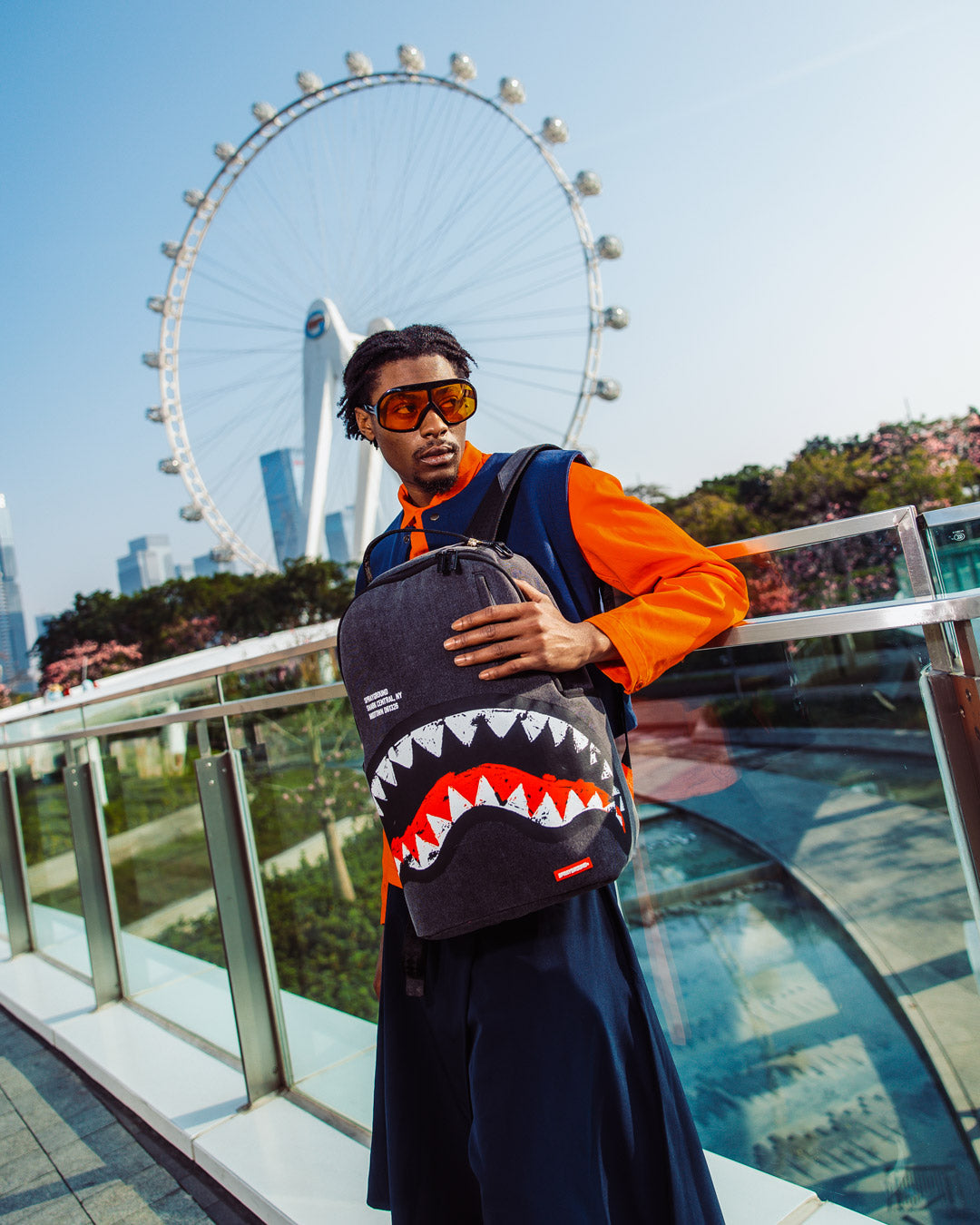 Limited Edition SHARK CENTRAL DENIM VENOM BACKPACK