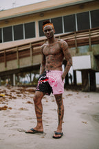 Limited Edition PINK PANTHER PINK PAINTER SWIM SHORTS