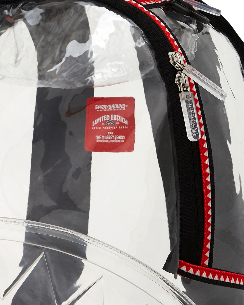 Limited Edition 100 CLEAR BACKPACK SHARK