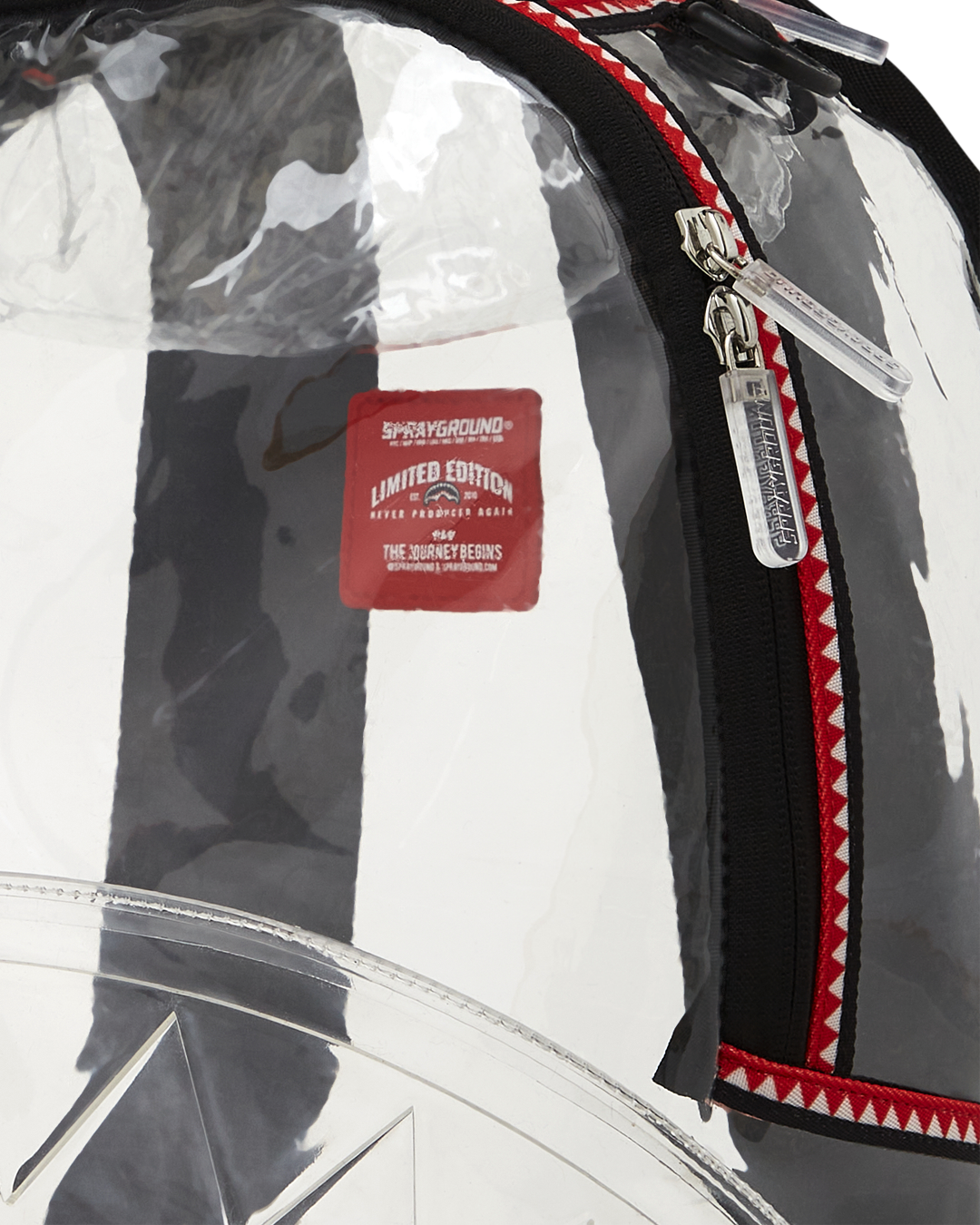 Limited Edition 100 CLEAR BACKPACK SHARK