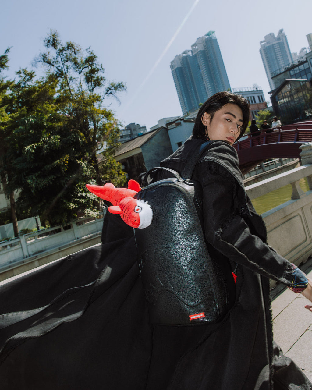 Limited Edition PLUSH SHARK BIG BITE BACKPACK