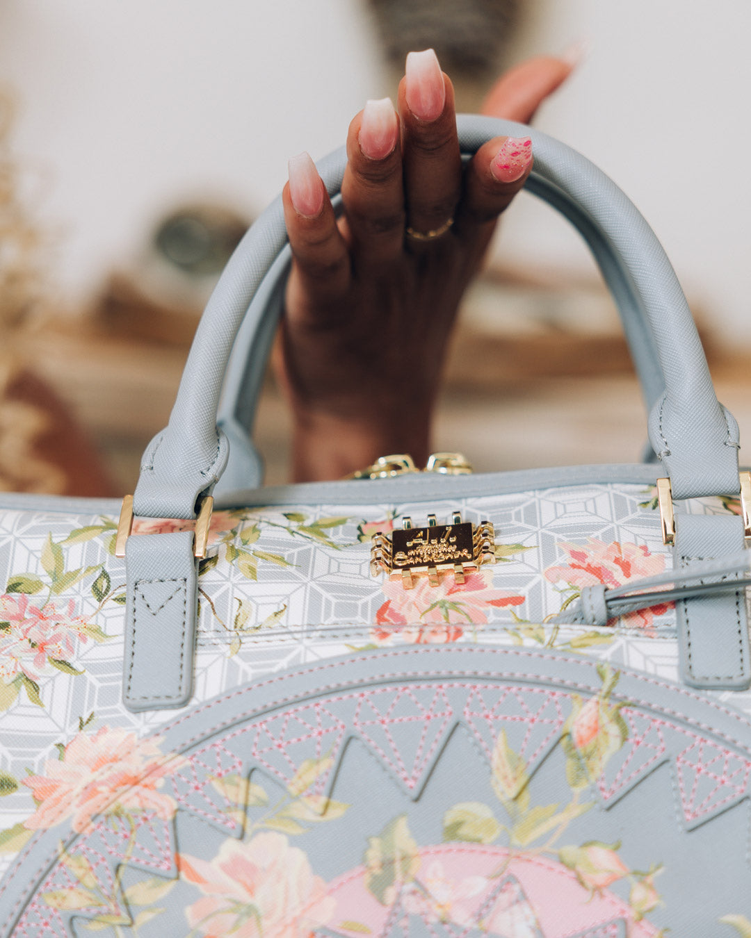 Limited Edition A.I. AFRICAN INTELLIGENCE ELEGANT ENERGY MINI DUFFLE - SANDFLOWER COLLAB