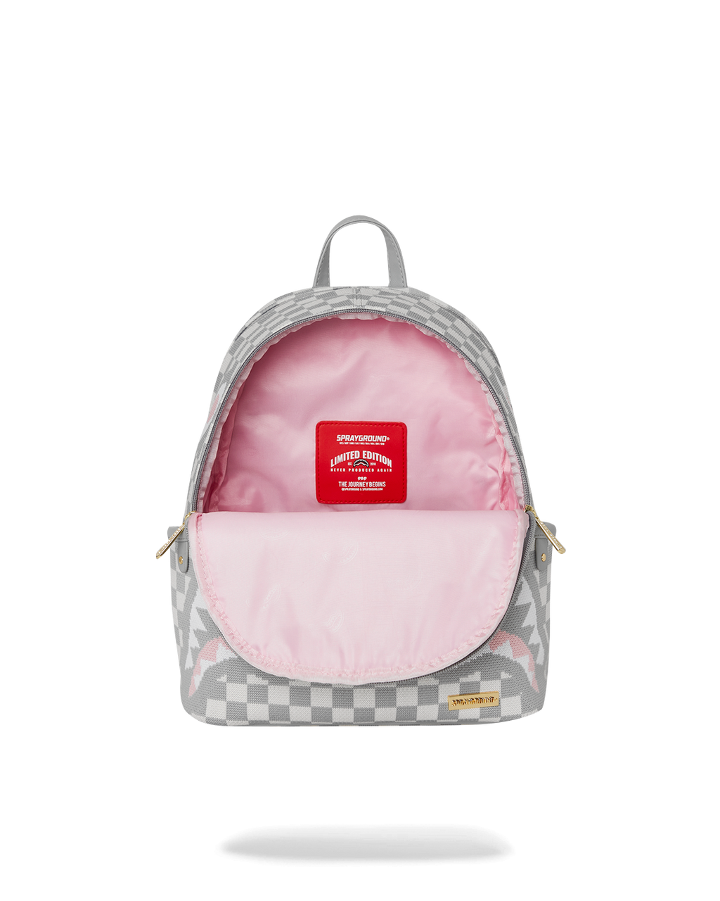 Limited Edition KNIT SHARKS IN PARIS IN CREAM SAVAGE BACKPACK