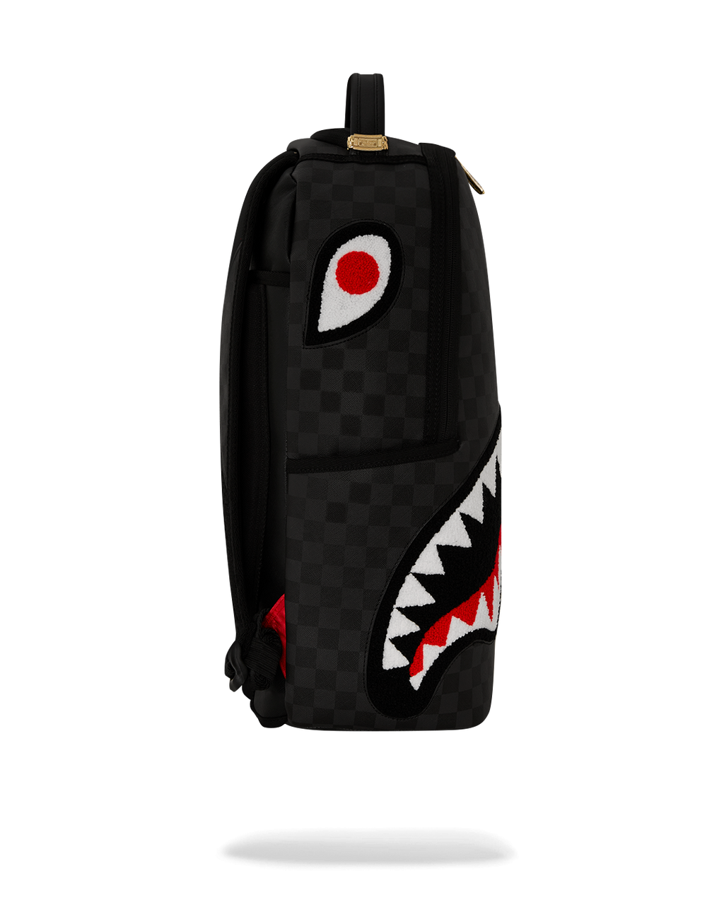 Limited Edition LIGHTS OUT SHARKS IN PARIS CHENILLE SHARK BACKPACK