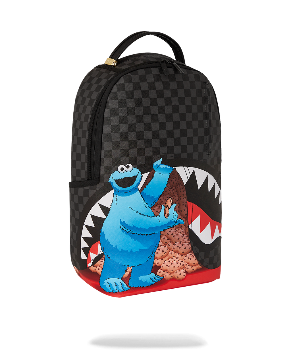 Limited Edition SESAME STREET COOKIE MONSTER SNACK ATTACK DLXSV BACKPACK