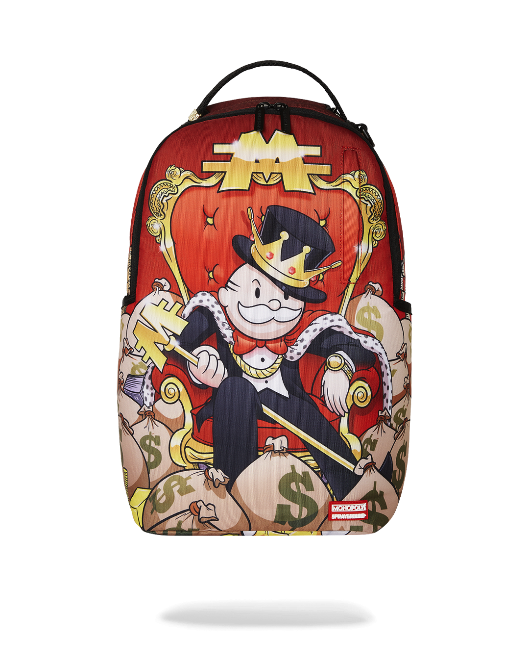 Limited Edition MONOPOLY GOLD EMPIRE THRONE BACKPACK