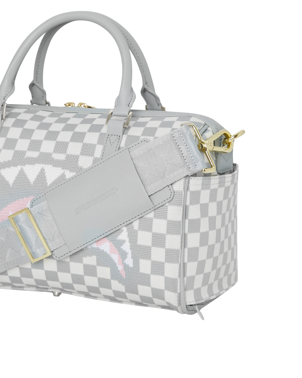 Limited Edition KNIT SHARKS IN PARIS IN CREAM MINI DUFFLE