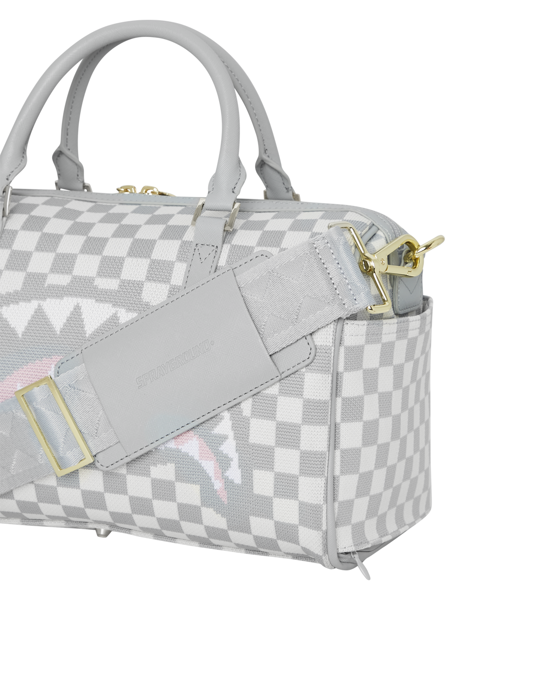 Limited Edition KNIT SHARKS IN PARIS IN CREAM MINI DUFFLE