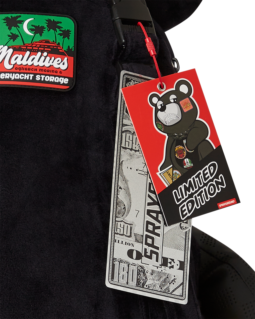 Limited Edition GLOBAL MOGUL BILLIONAIRE MONEYBEAR BACKPACK