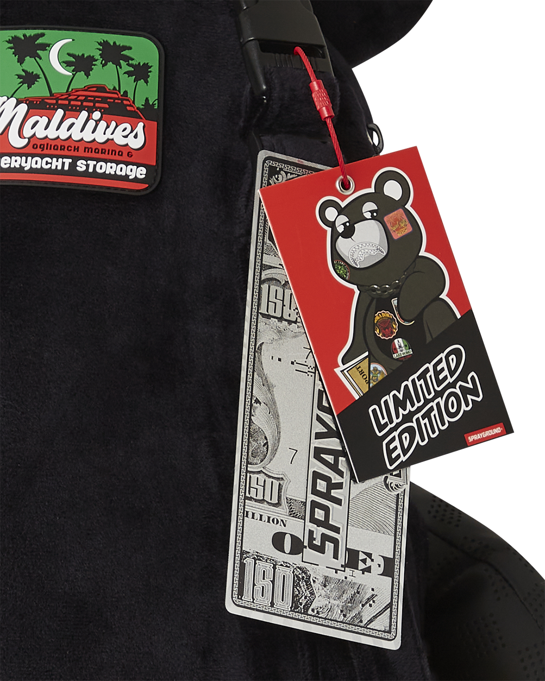Limited Edition GLOBAL MOGUL BILLIONAIRE MONEYBEAR BACKPACK