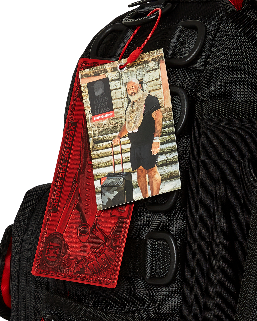 Limited Edition JAMES FIRST CLASS GLOBAL FLAGS SPECIAL OPS CARGO BACKPACK