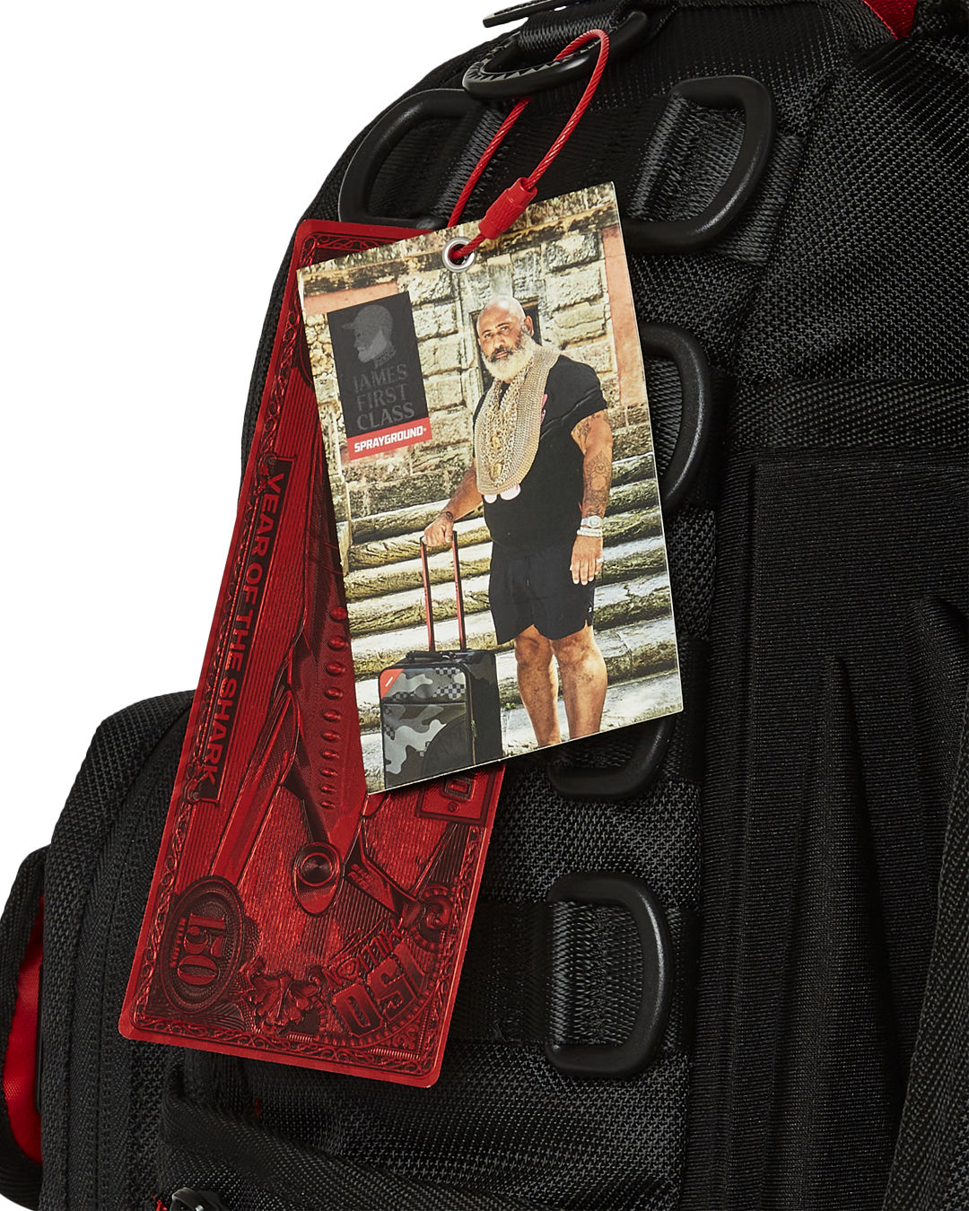 Limited Edition JAMES FIRST CLASS GLOBAL FLAGS SPECIAL OPS CARGO BACKPACK
