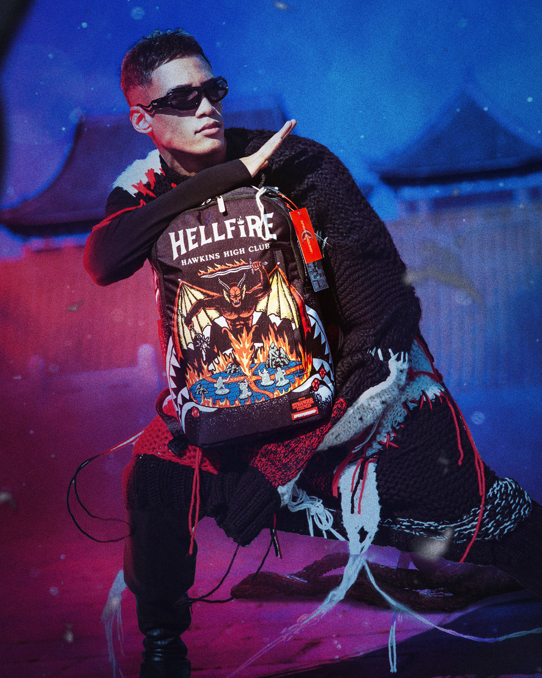 Limited Edition STRANGER THINGS HELLFIRE BACKPACK