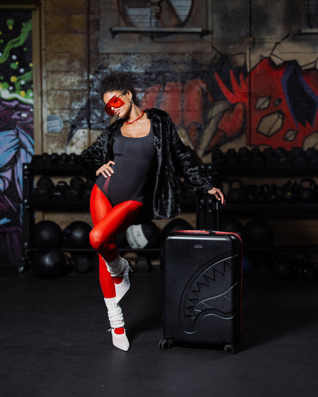 Limited Edition THE HERO SHARKITECTURE FULL-SIZE LUGGAGE