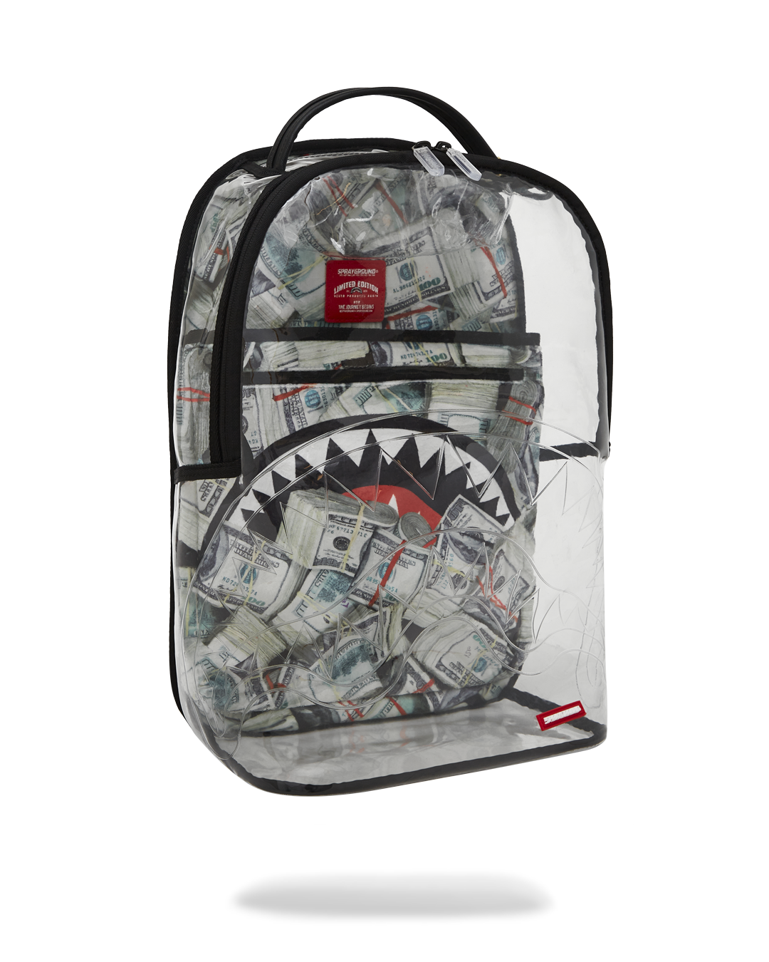 Limited Edition CLEAR BACKPACK - MONEY CHOMP