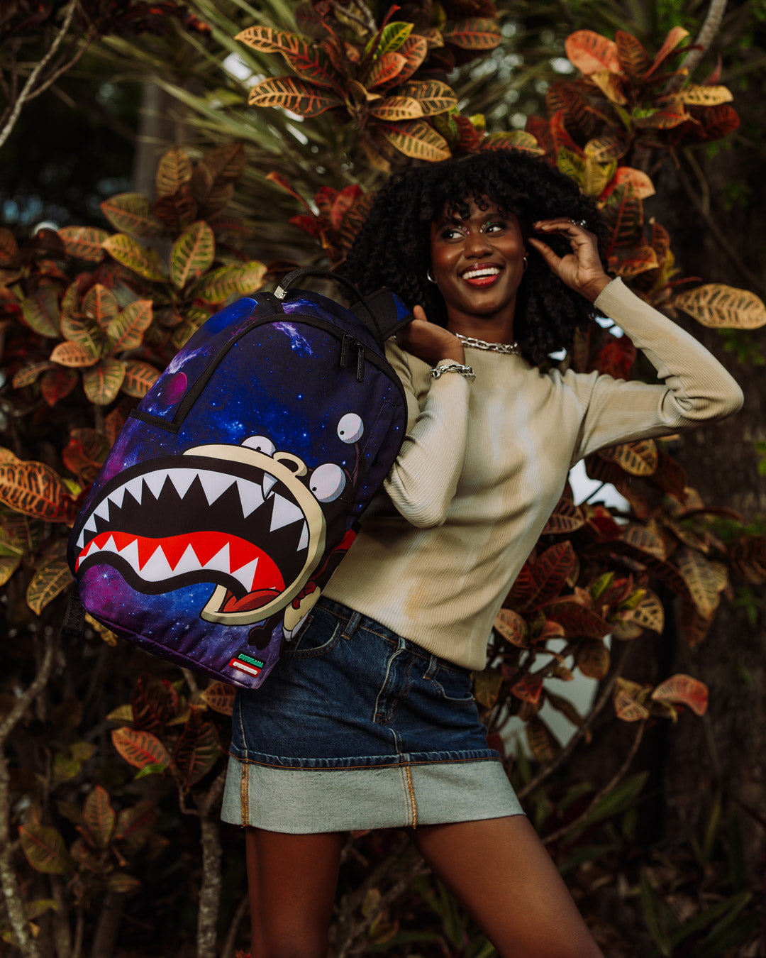 Limited Edition FUTURAMA NIBBLER EAT SHARK DLXR BACKPACK