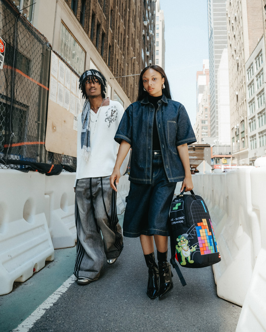 Limited Edition TETRIS WITH DIABLO AND MONEY BEAR BACKPACK