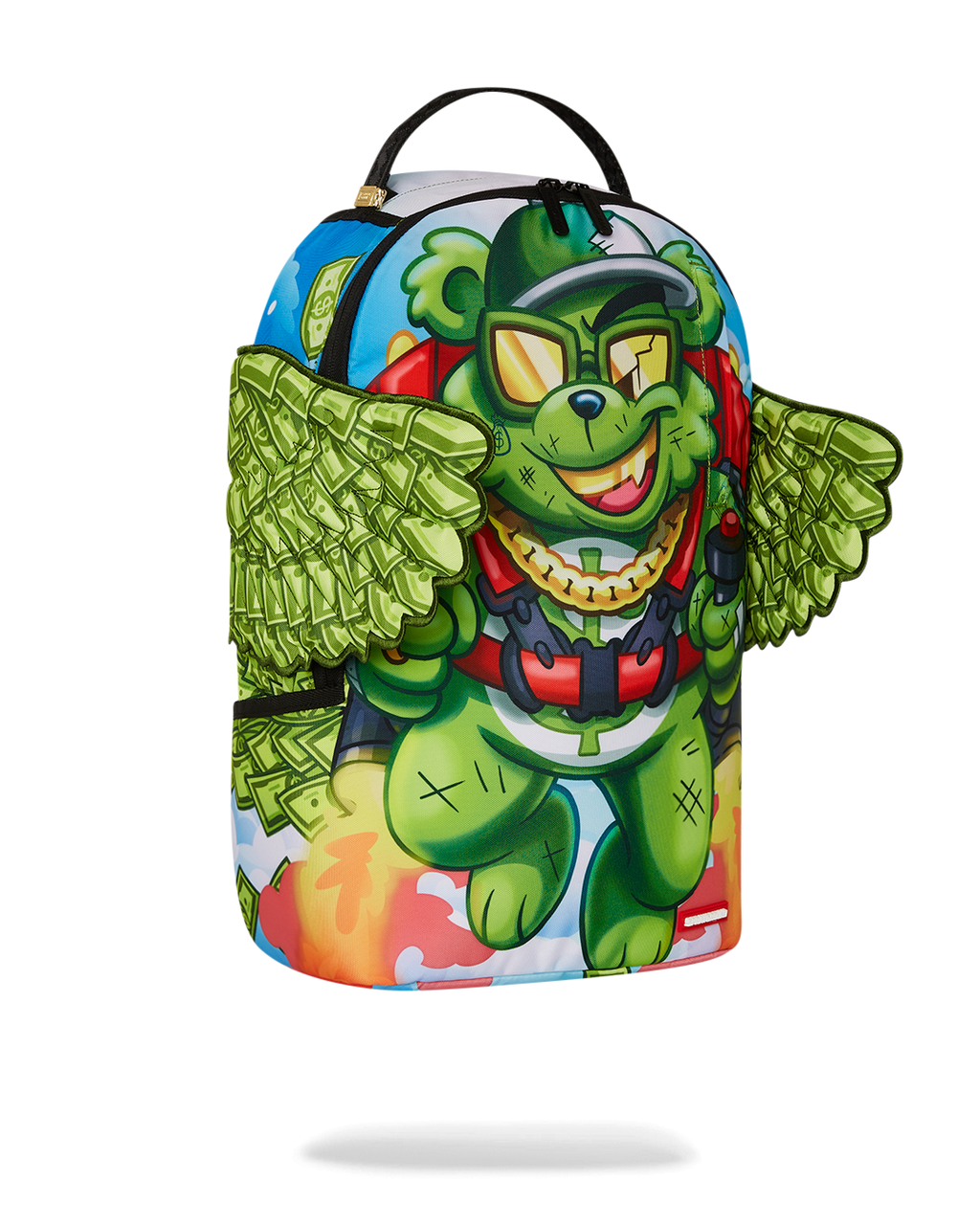 Limited Edition MONEY BEAR WE BOUT TO TAKE OFF BACKPACK