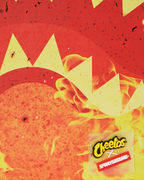 Limited Edition CHEETOS TOO HOT TO HANDLE BACKPACK