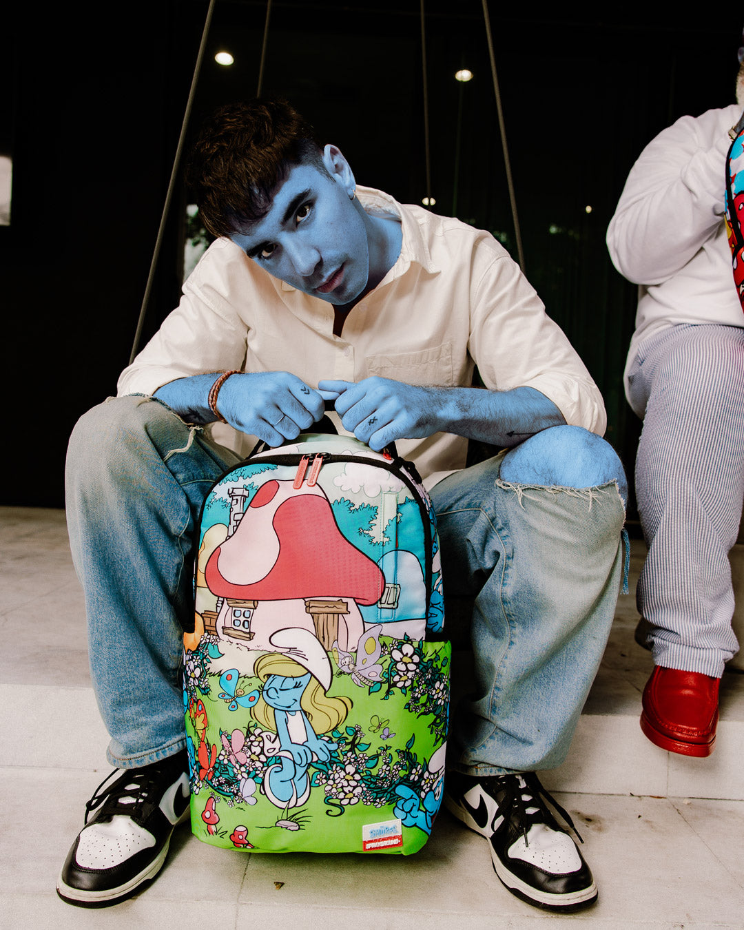 Limited Edition SMURFS IN THE GARDEN BACKPACK