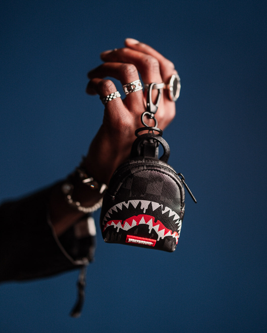 Limited Edition SHARKS IN PARIS THUNDERDRIP BACKPACK KEYCHAIN