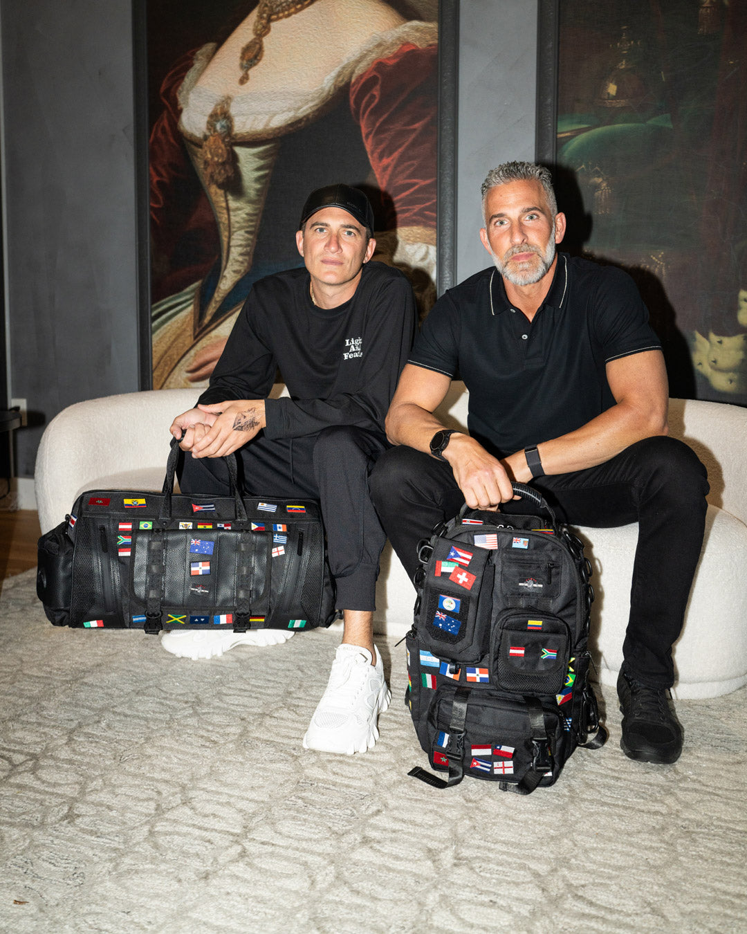 Limited Edition JAMES FIRST CLASS GLOBAL FLAGS SPECIAL OPS CARGO BACKPACK