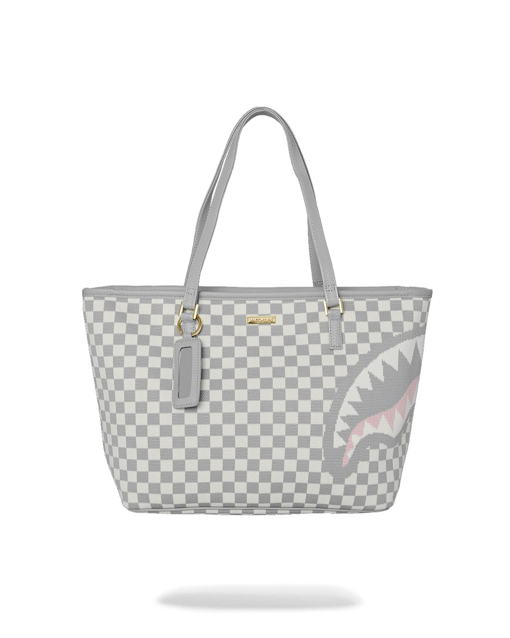 Limited Edition KNIT SHARKS IN PARIS IN CREAM TOTE