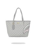 Limited Edition KNIT SHARKS IN PARIS IN CREAM TOTE