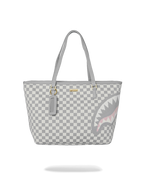 Limited Edition KNIT SHARKS IN PARIS IN CREAM TOTE