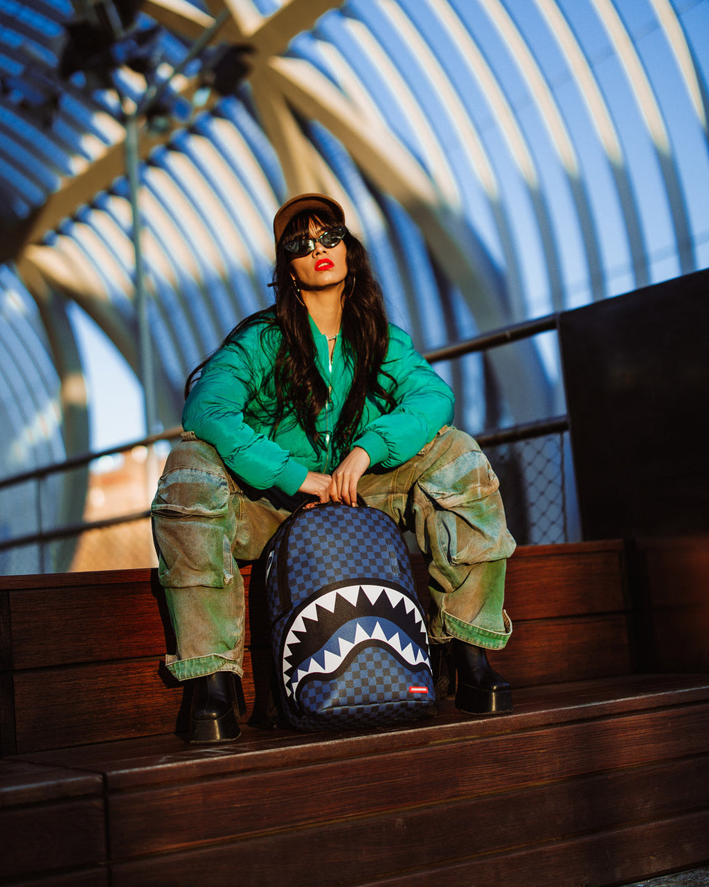 Limited Edition MIDNIGHT MAGIC SHARKS IN PARIS BACKPACK
