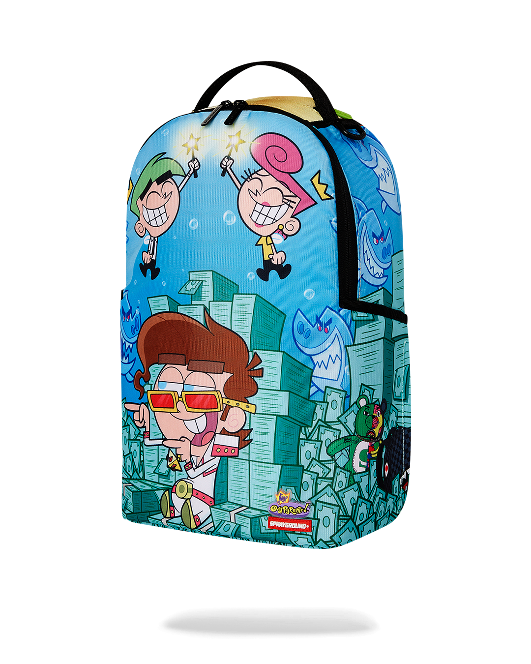 Limited Edition FAIRLY ODD PARENTS CASH THRONE TIMMY TAKEOVER DLX BACKPACK