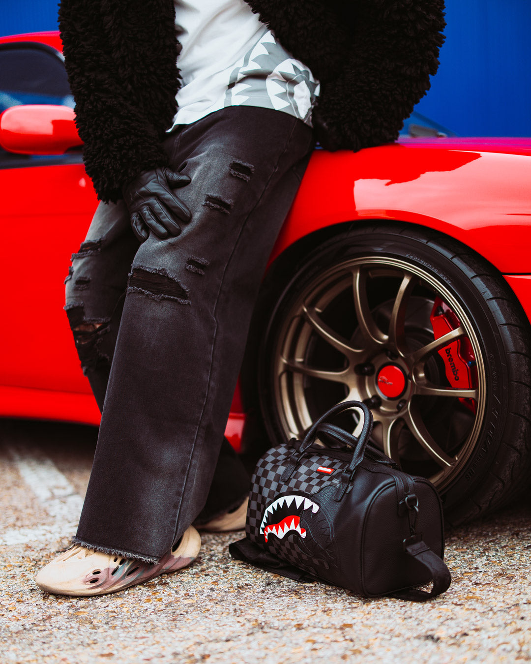 Limited Edition SPEED SHARK SIDE SWIPE MINI DUFFLE