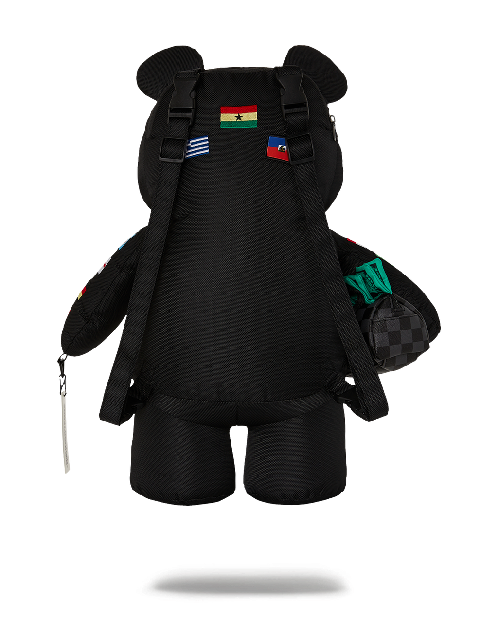 Limited Edition JAMES FIRST CLASS GLOBAL FLAGS MONEYBEAR BACKPACK