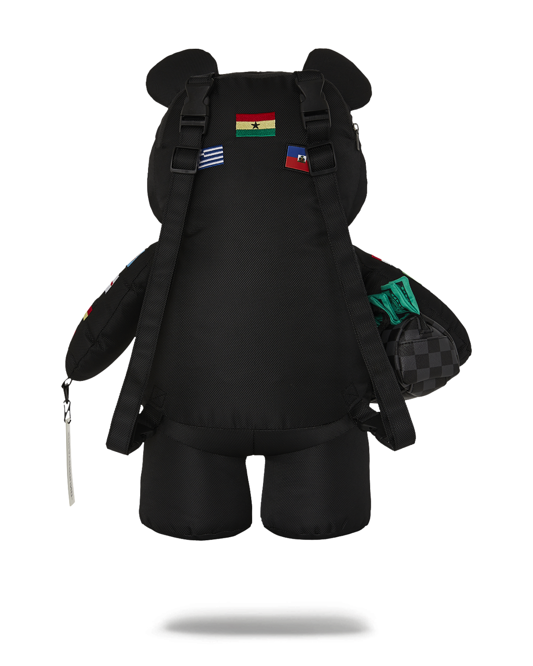 Limited Edition JAMES FIRST CLASS GLOBAL FLAGS MONEYBEAR BACKPACK