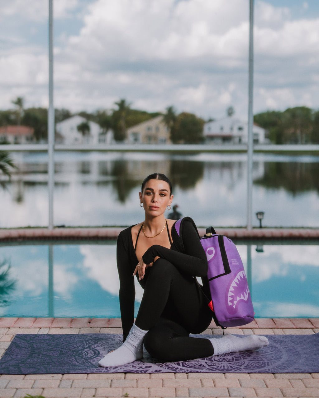 Limited Edition SHARK CENTRAL PURPLE VENOM BACKPACK