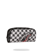 Limited Edition SCRIBBLE DRIBBLE CHECK POUCH