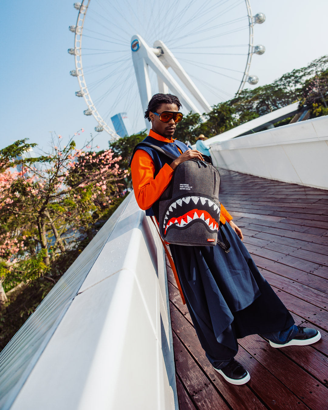 Limited Edition SHARK CENTRAL DENIM VENOM BACKPACK