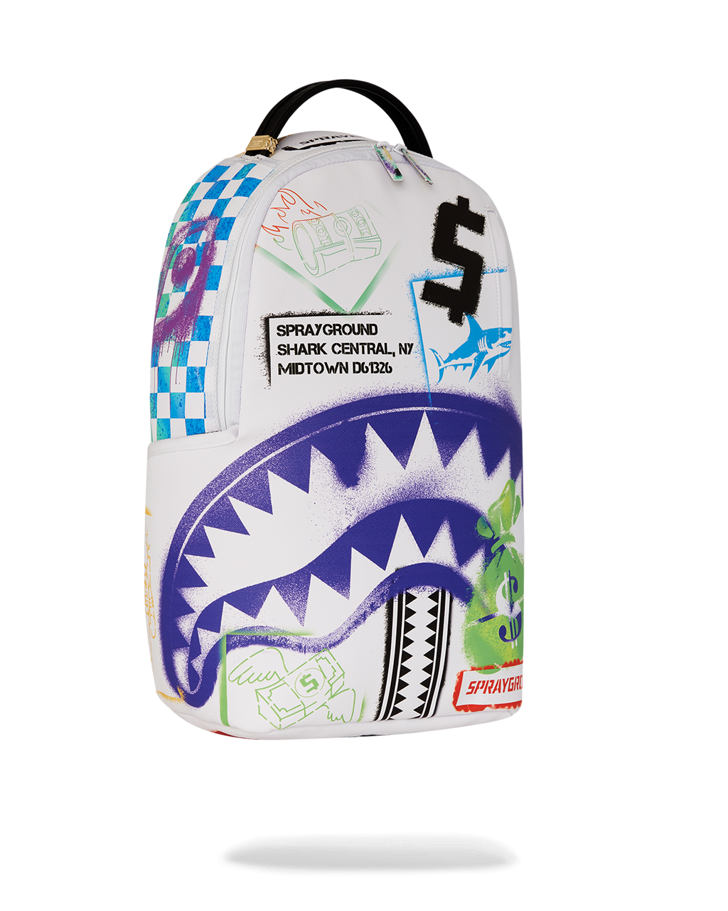 Limited Edition SHARK CENTRAL CUT OUT FOR GREATNESS DLXSV BACKPACK