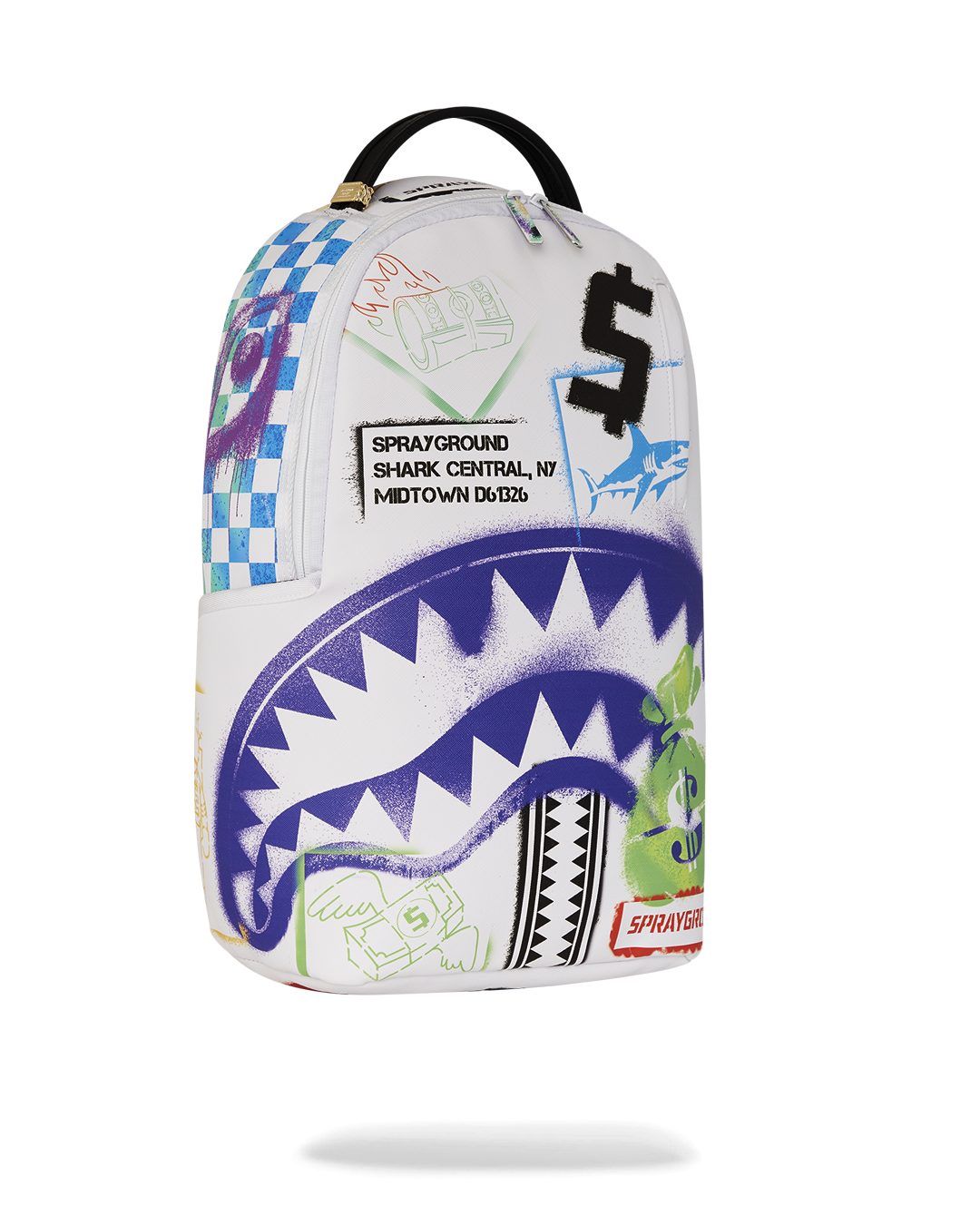 Limited Edition SHARK CENTRAL CUT OUT FOR GREATNESS DLXSV BACKPACK