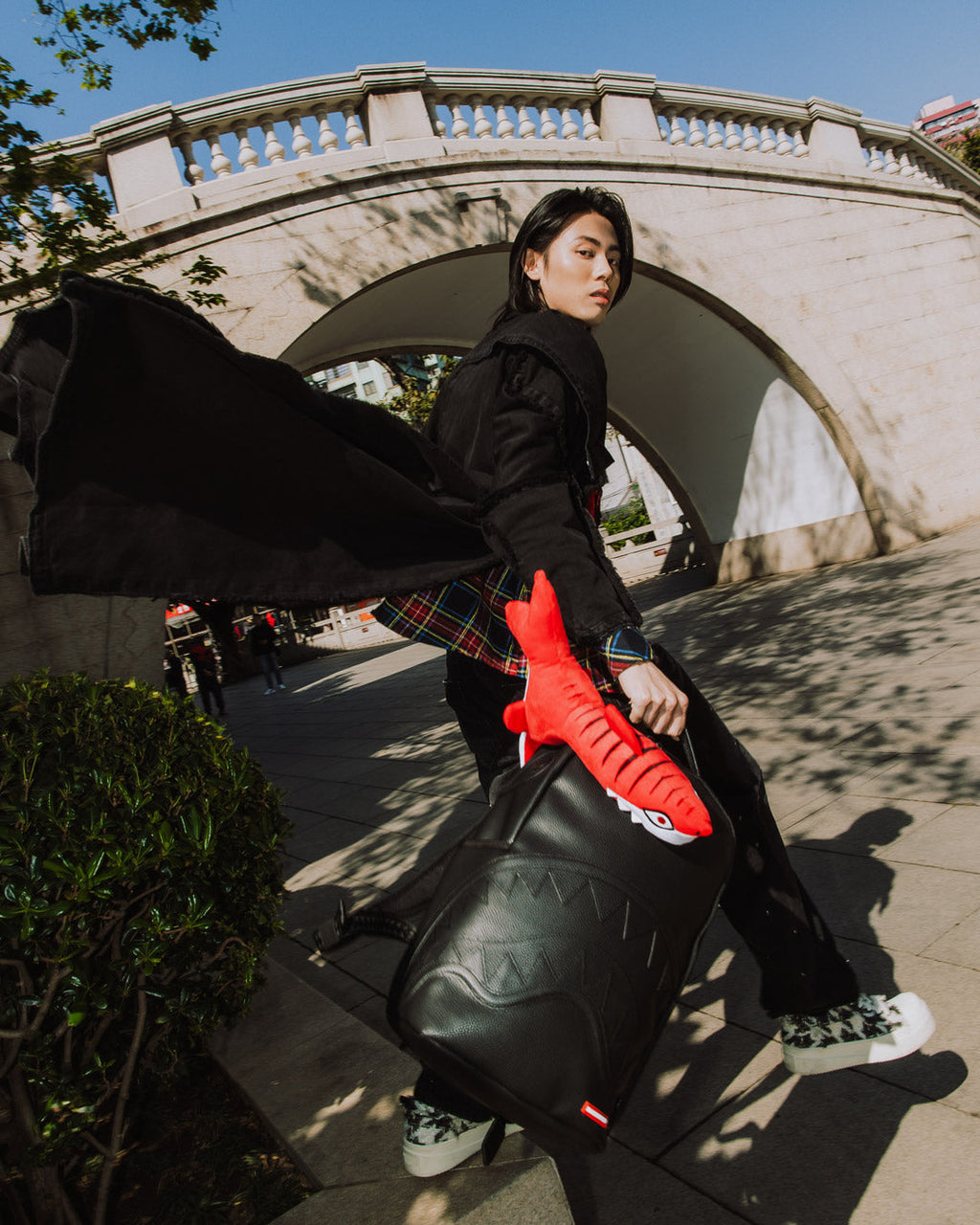 Limited Edition PLUSH SHARK BIG BITE BACKPACK
